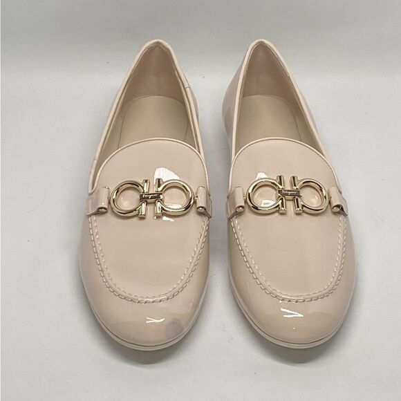 Salvatore Ferragamo Trifoglio Patent Gancini Horsebit Loafers size 8 - Picture 3 of 14